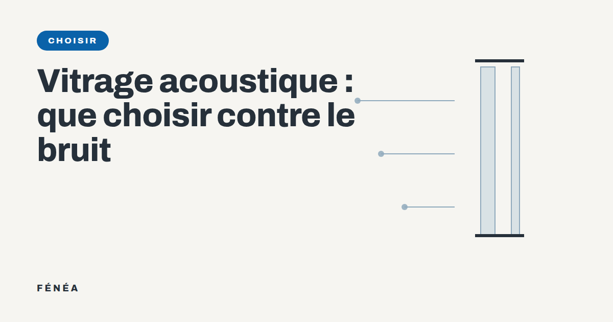Choisir un vitrage acoustique contre le bruit